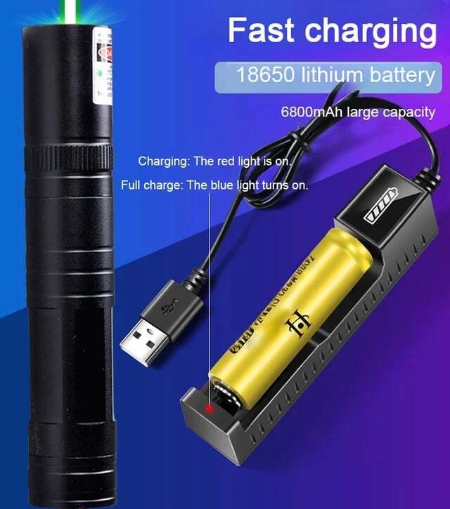 Red-green Laser Light