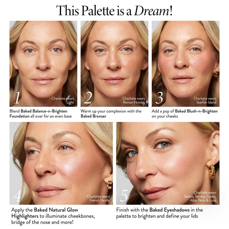 Baked Starter Kit -  Baked Multicolor Eyeshadow Palette