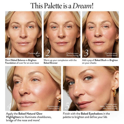 Baked Starter Kit -  Baked Multicolor Eyeshadow Palette